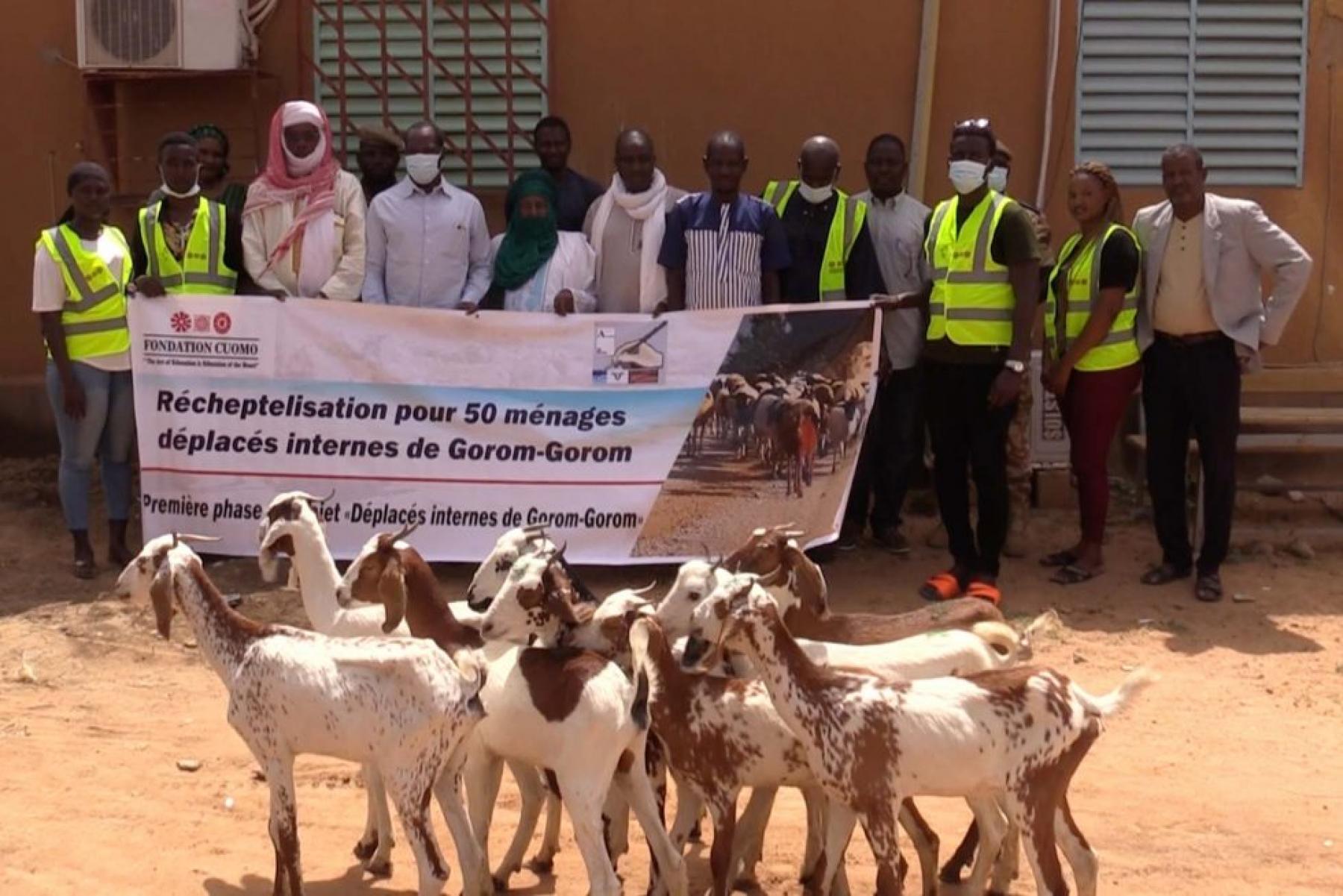 Burkina Faso : la Fondation Cuomo et l’Association Zeine agissent ensemble pour l’autonomie financière des déplacés internes