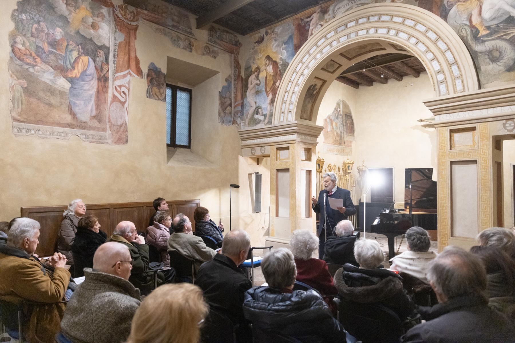 Cultural Event Held at the Chiostro Dei Genovesi