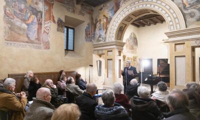 Cultural Event Held at the Chiostro Dei Genovesi