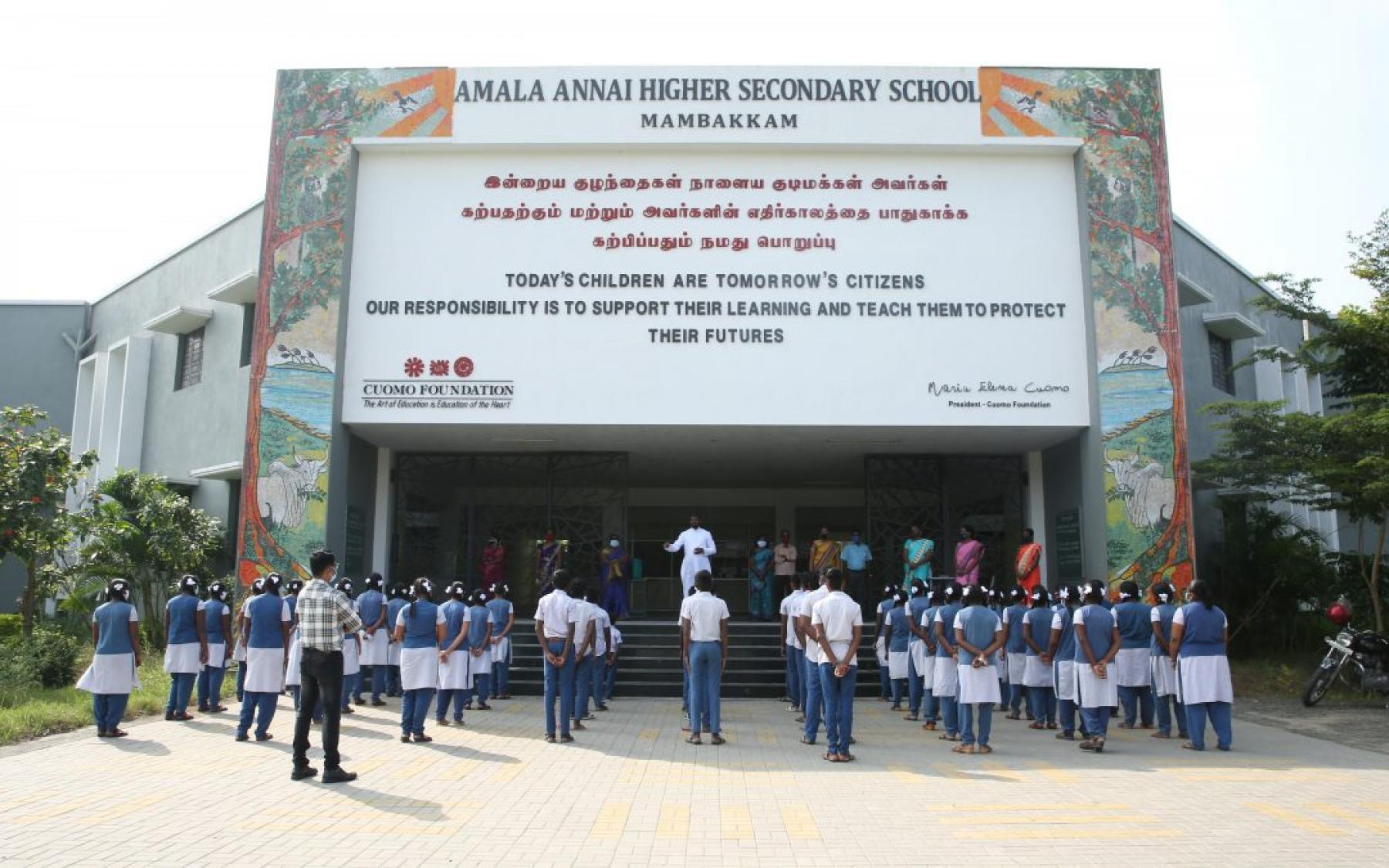 School doors finally open again just after Pongal festivities