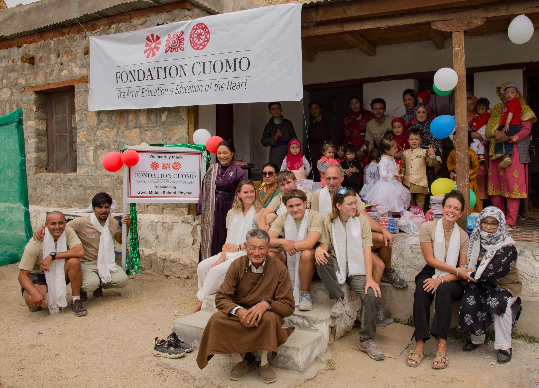 L'aventure solidaire continue au coeur du Ladakh (Inde)