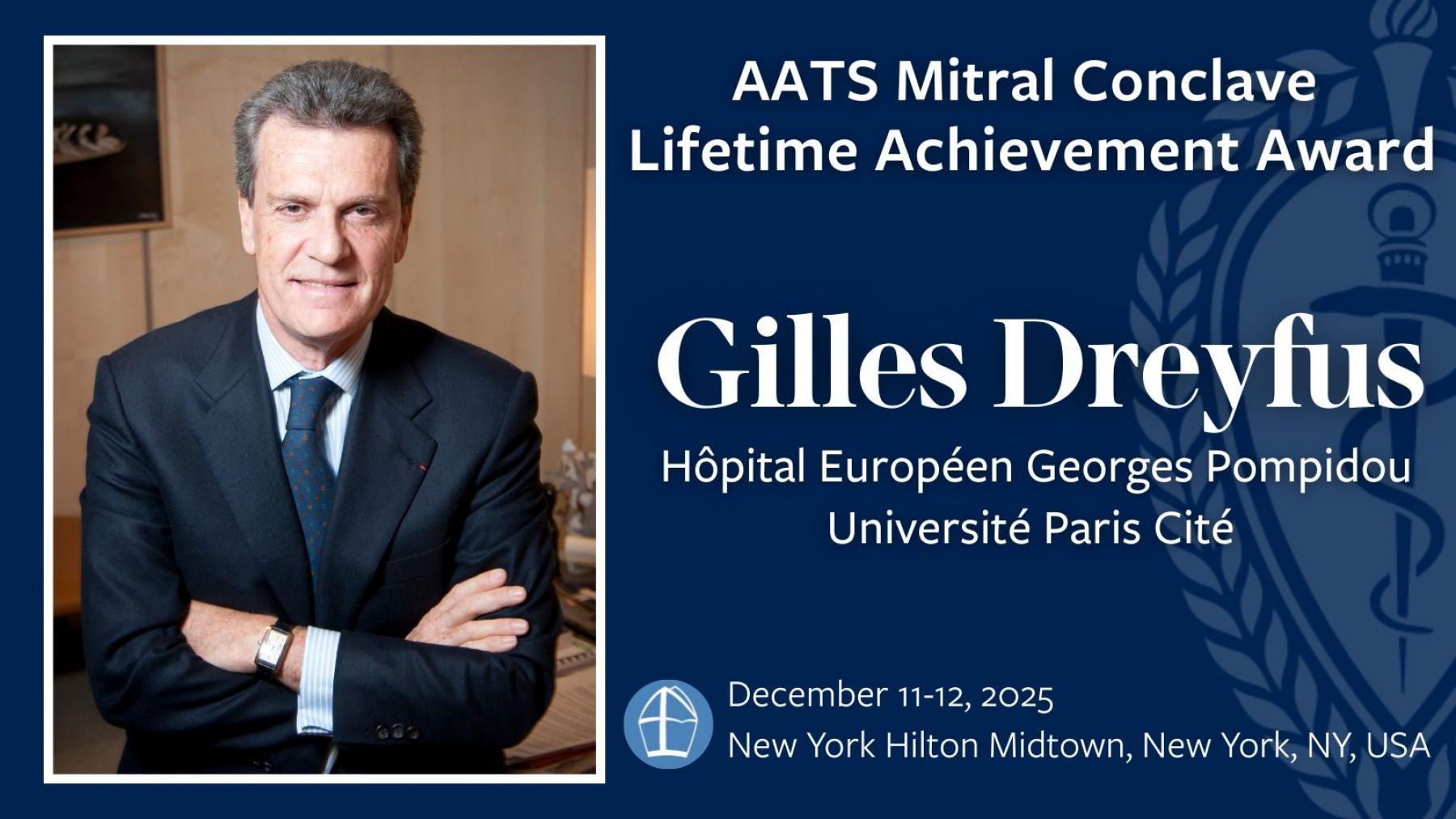 [MONACO-MATIN] Chirurgie cardiaque : le Pr. Gilles Dreyfus distingué