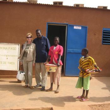 Madame Maria Elena Cuomo au Burkina Faso, 2006