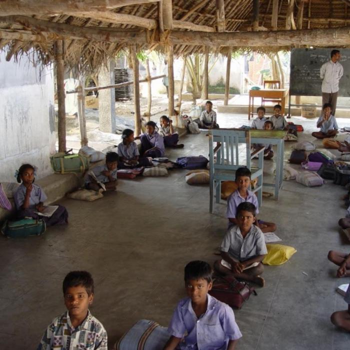Ecole St. Joseph’s avant l'intervention de la Fondation Cuomo