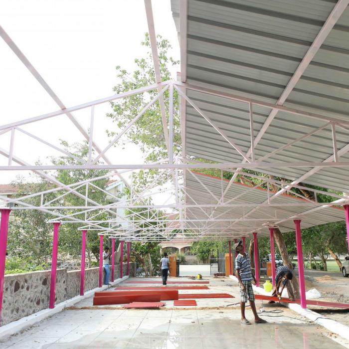 La nouvelle structure construite en 2015
