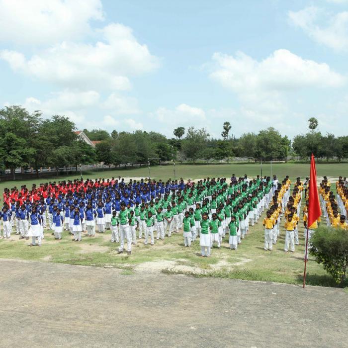 Le complexe scolaire de Sendivakkam
