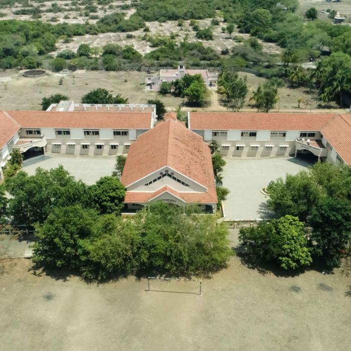 Le complexe scolaire de Sendivakkam