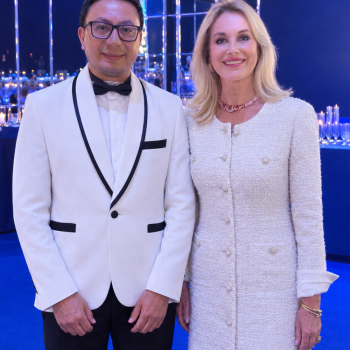 Maria Elena Cuomo with Paul Andrés Jiménez