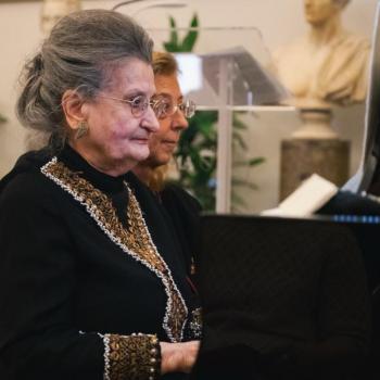 Maestro Marcella Crudeli and Maria Grazia Sorrentino
